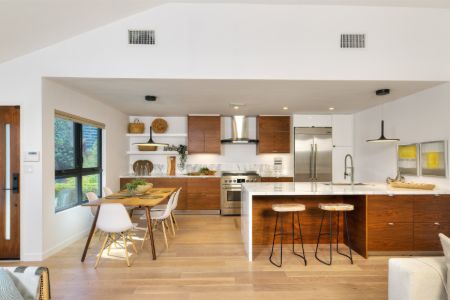 Chris Sullivan's new house interior at Venice.